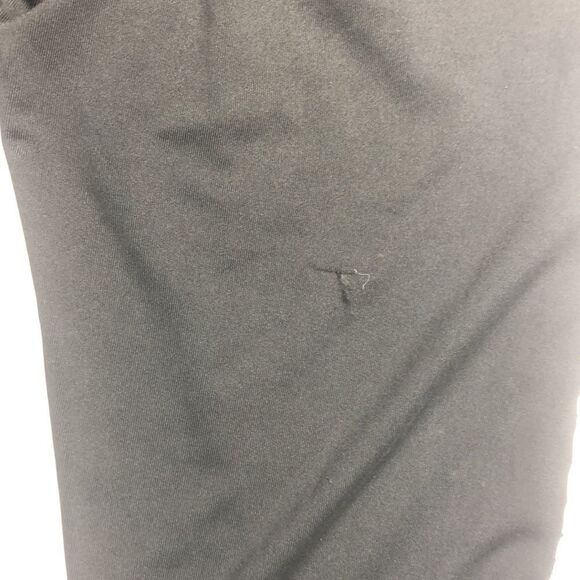 Silver Studded Black Leggings S/M Goth Clubwear Grunge Burlesque - Picture 11 of 11